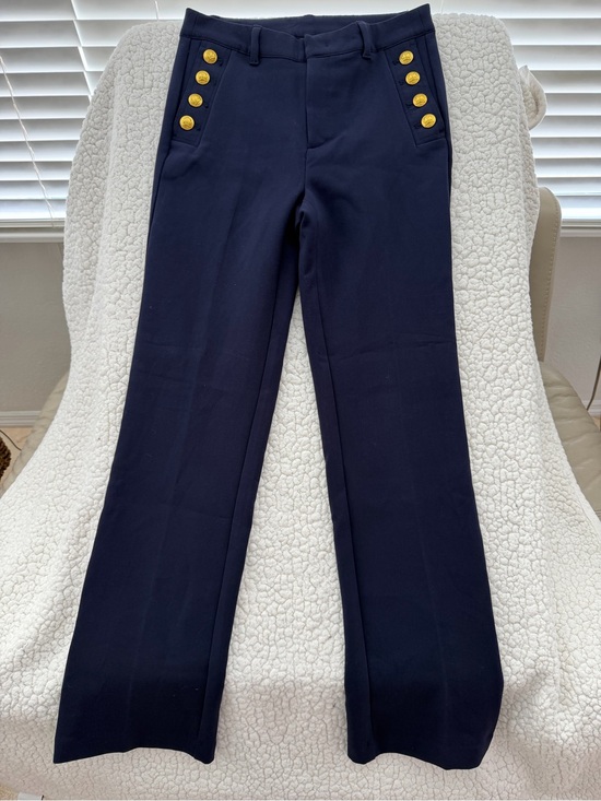 GAP Pants - GAP Navy Nautical Dress Pants with Gold Button Detail